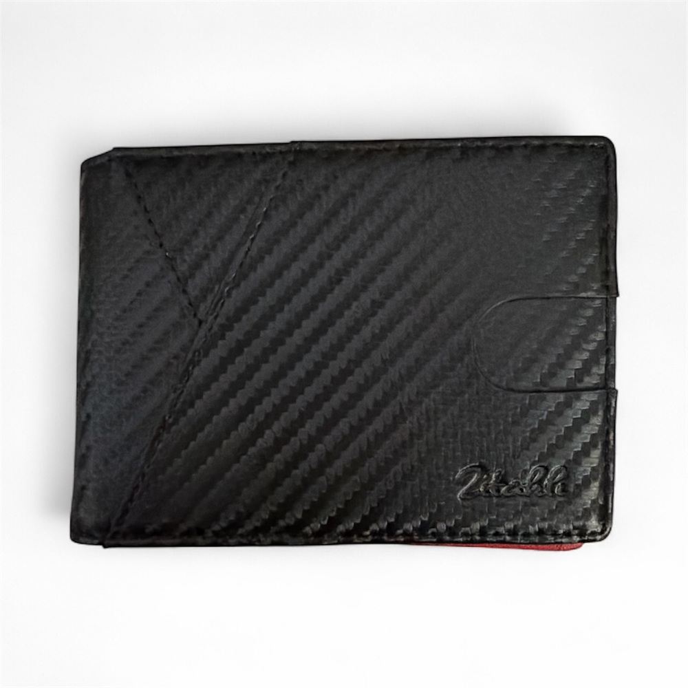 Zitahli Wallet for Men Slim with 12 Slots Mens RFID Wallet Minimalist Front